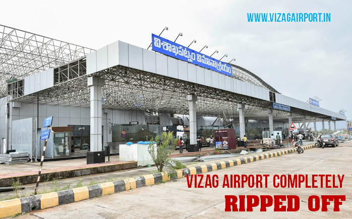 VIZAG AIRPORT RIPPED OFF PHOTOS OCT 18, 2014