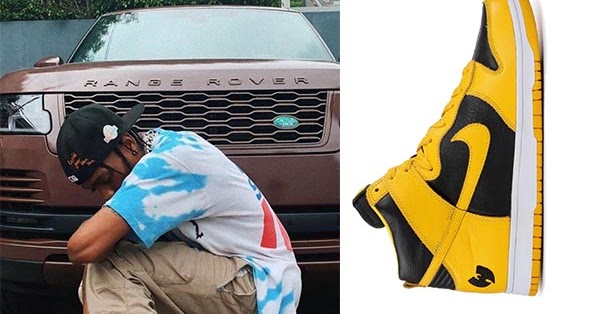travis scott yellow shoes