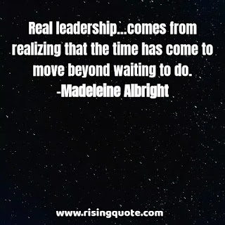 wise quote about leadership