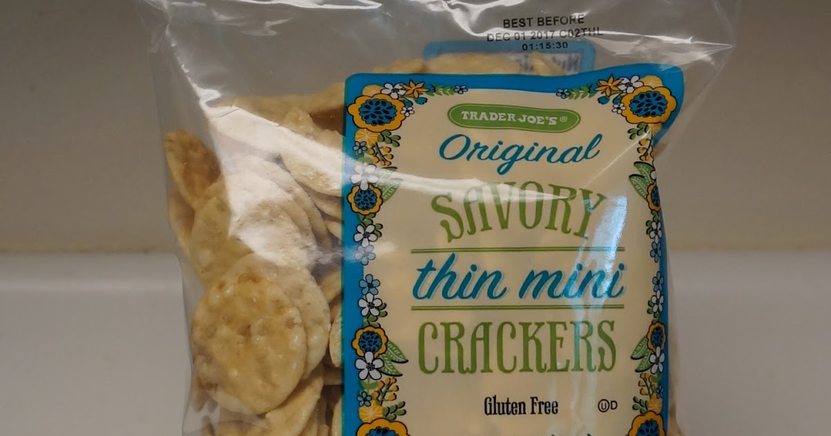 Exploring Trader Joe's Trader Joe's Original Savory Thin Mini Crackers
