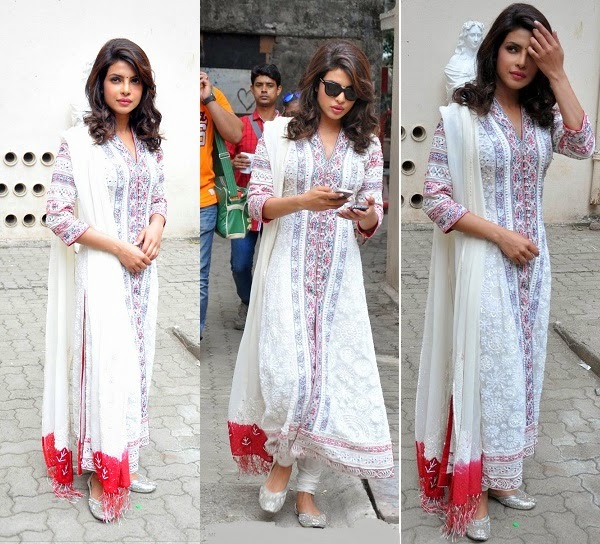 Bollywood Celebrities In Designers Anarkali Suits 2014 Vega