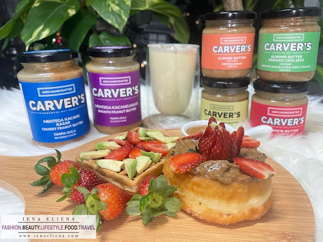 Hidangan Pencuci Mulut Lebih Sedap Dengan Carver’s Nut Butters range