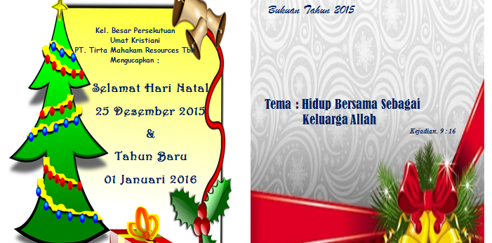 Contoh Surat Undangan Natal Sekolah