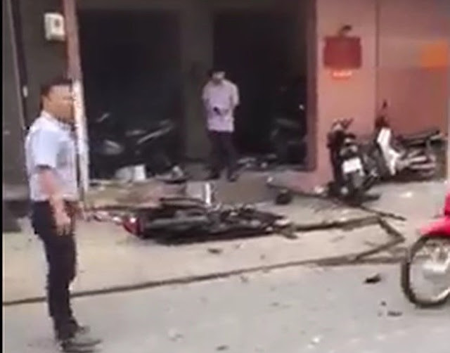Đã bắt được nghi can gây nổ ở Công an phường 12, quận Tân Bình