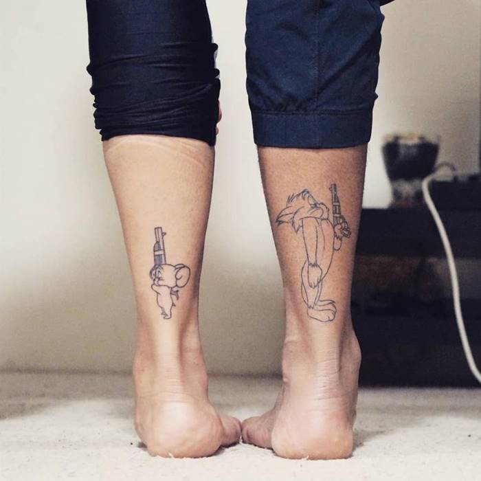 The ideas of paired tattoos