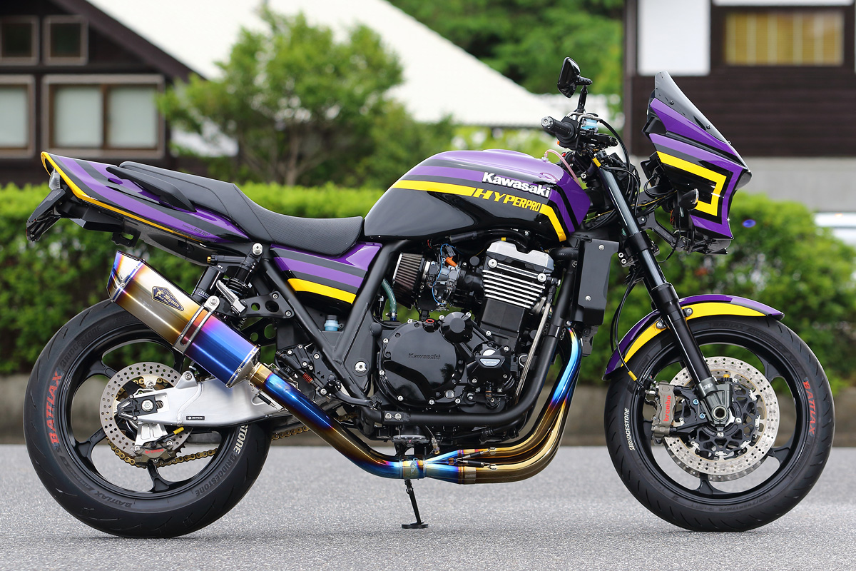 Japan Blog Kawasaki ZRX 1200 DAEG Hyperpro by Active