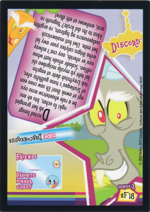 MLP Discord Trading Cards MLP Merch