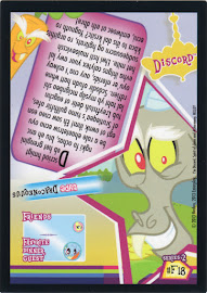 My Little Pony Discord Series 2 Trading Card