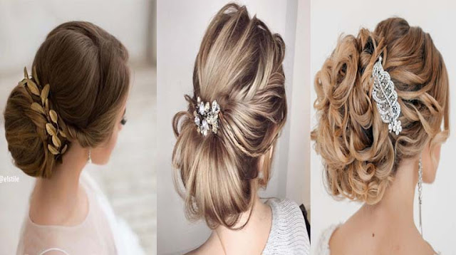 Bridal chignon hairstyle