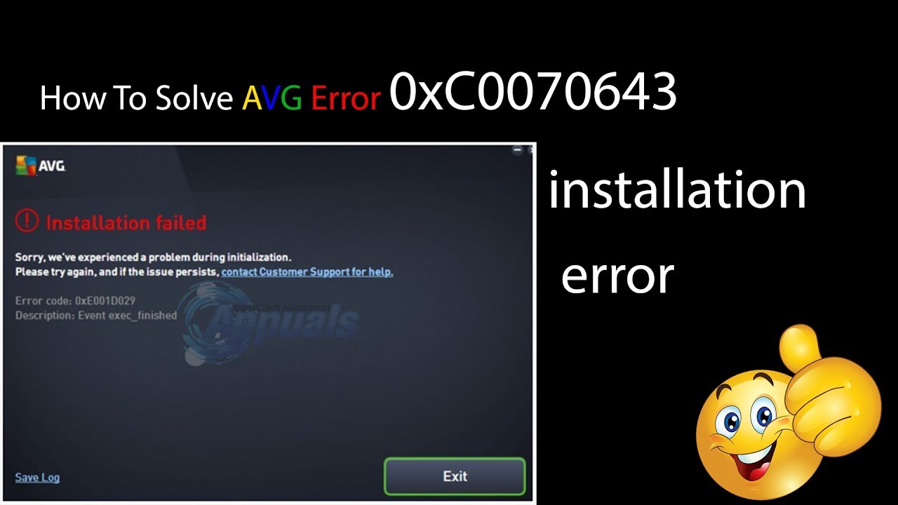 Fix-AVG-0xc0070643