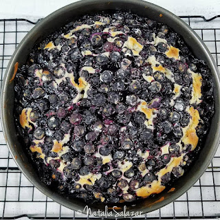 Tarta de blueberries