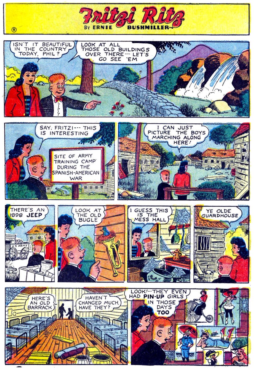 Pappy's Golden Age Comics Blogzine: Number 1156: Ritzy Fritzi Ritz