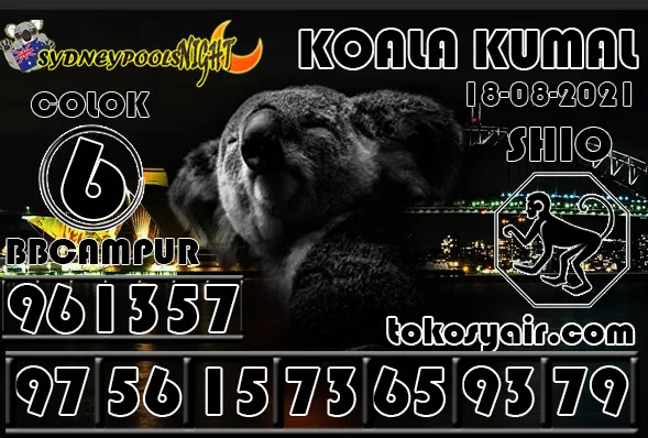 Syair Sidney Hari Ini Rabu 18082021 Prediksi HK Malam