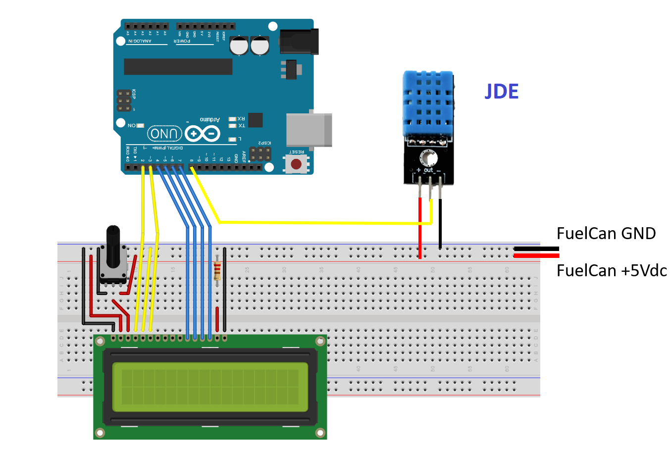 Arduino Interfacing with DHT11 Sensor