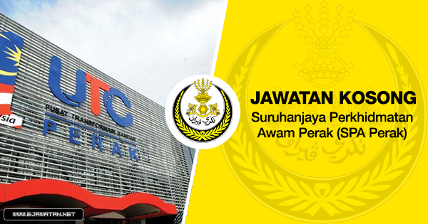 Jawatan kosong spa perak 2021