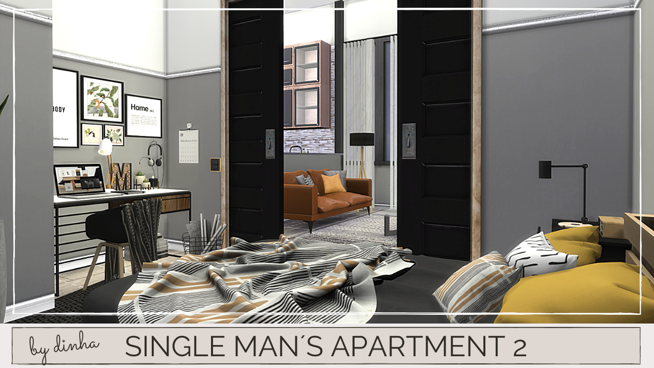 Single Man´s Apartment 2 Download Tour Cc Creators The Sims 4