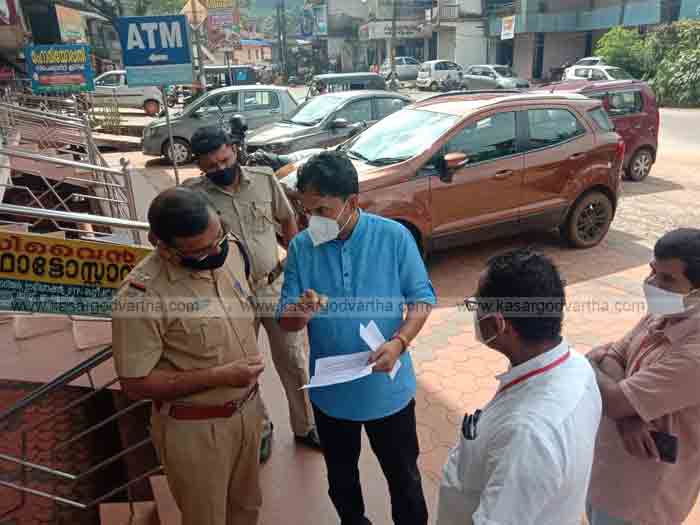 COVID spread: Authorities inspect business establishments in Balal panchayath