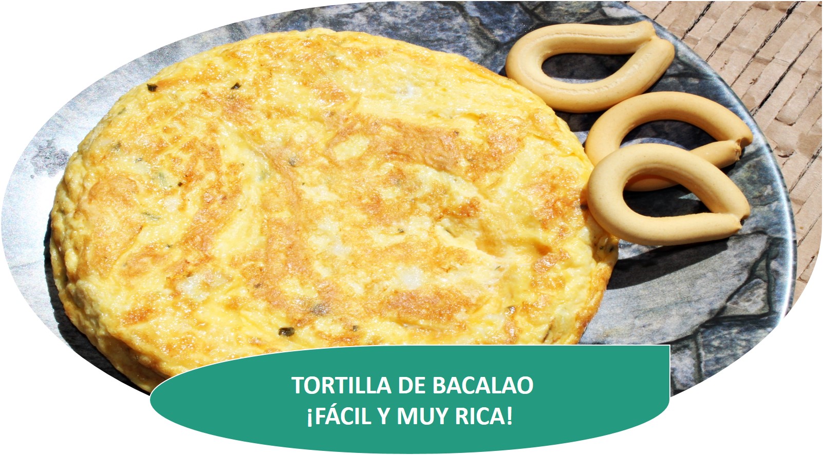 TORTILLA DE BACALAO {FÁCIL Y MUY RICA}