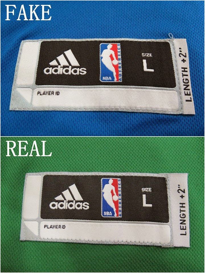 real vs fake nba jersey