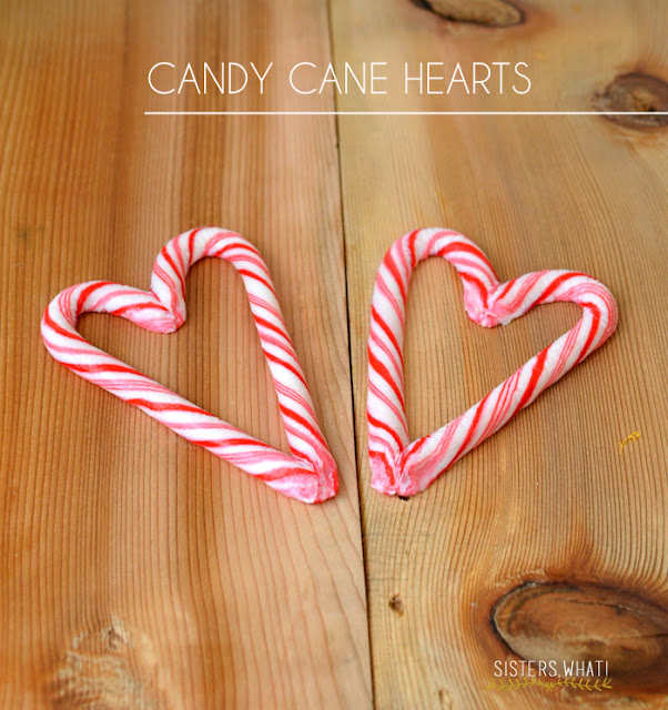 valentine candy cane hearts