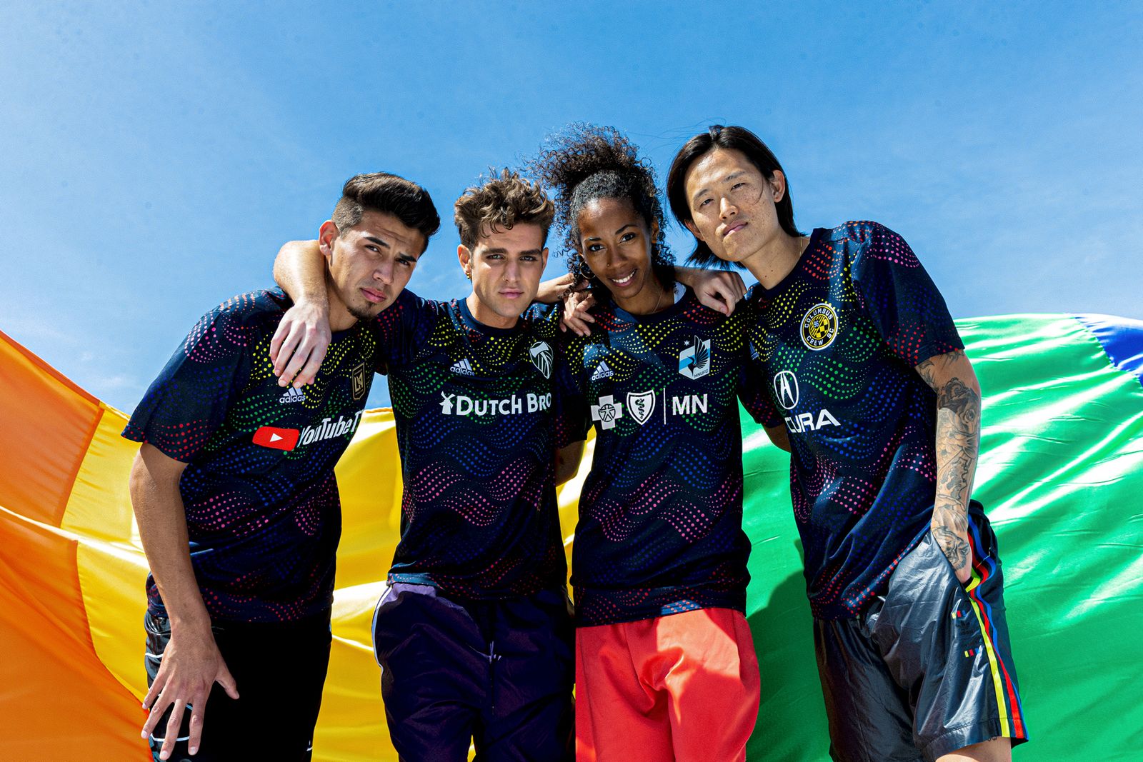 Adidas MLS 'Soccer for All' Pride Pre-Match Shirts Released