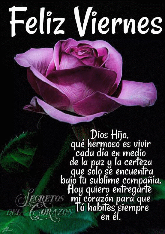 FELIZ DÍA A LA VIDA: Feliz viernes