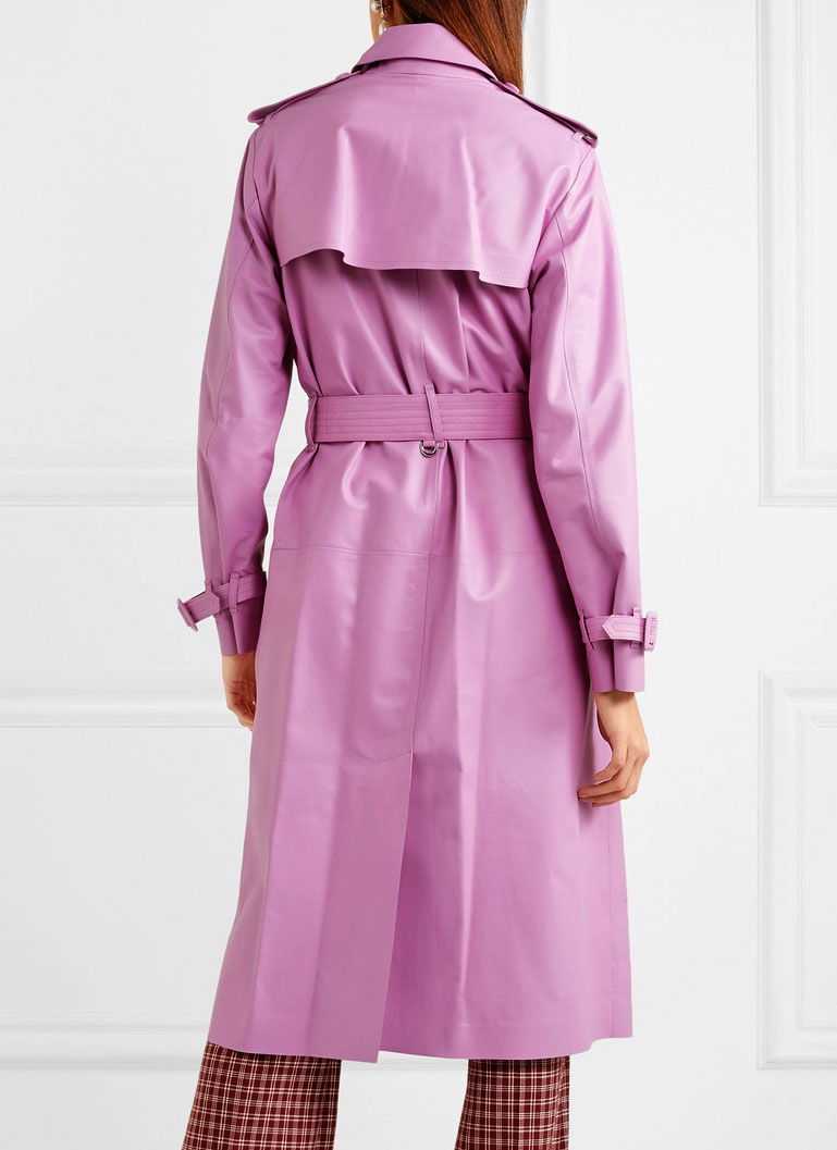 MUST HAVE: VALENTINO Leather trench coat
