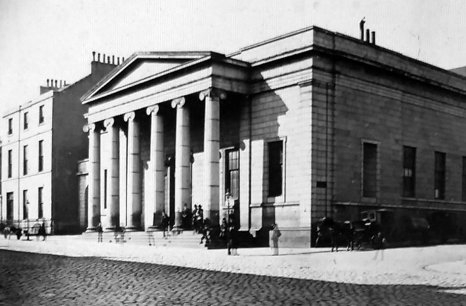 Tour Scotland Old Photograph Music Hall Aberdeen Scotland