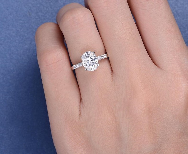 Best Moissanite Engagement Rings for Couples