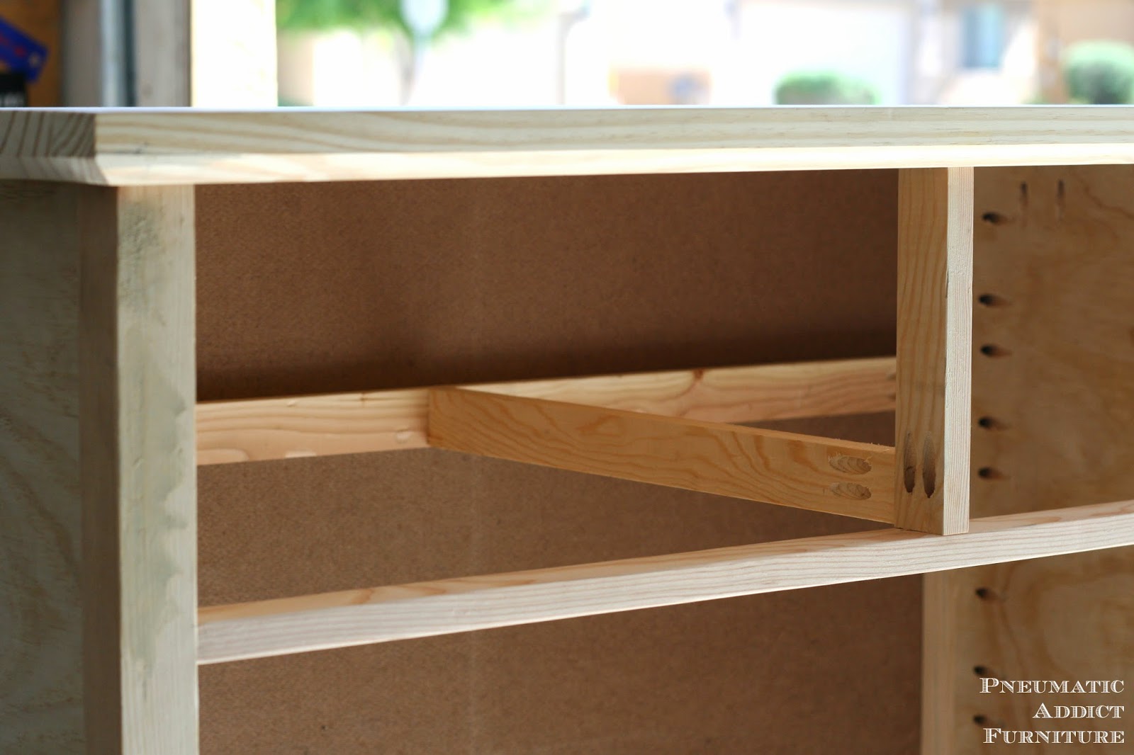 Tall Tapered Leg Dresser Pneumatic Addict