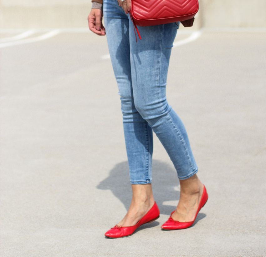 Spring Flats + ankle jeans Lilly Style