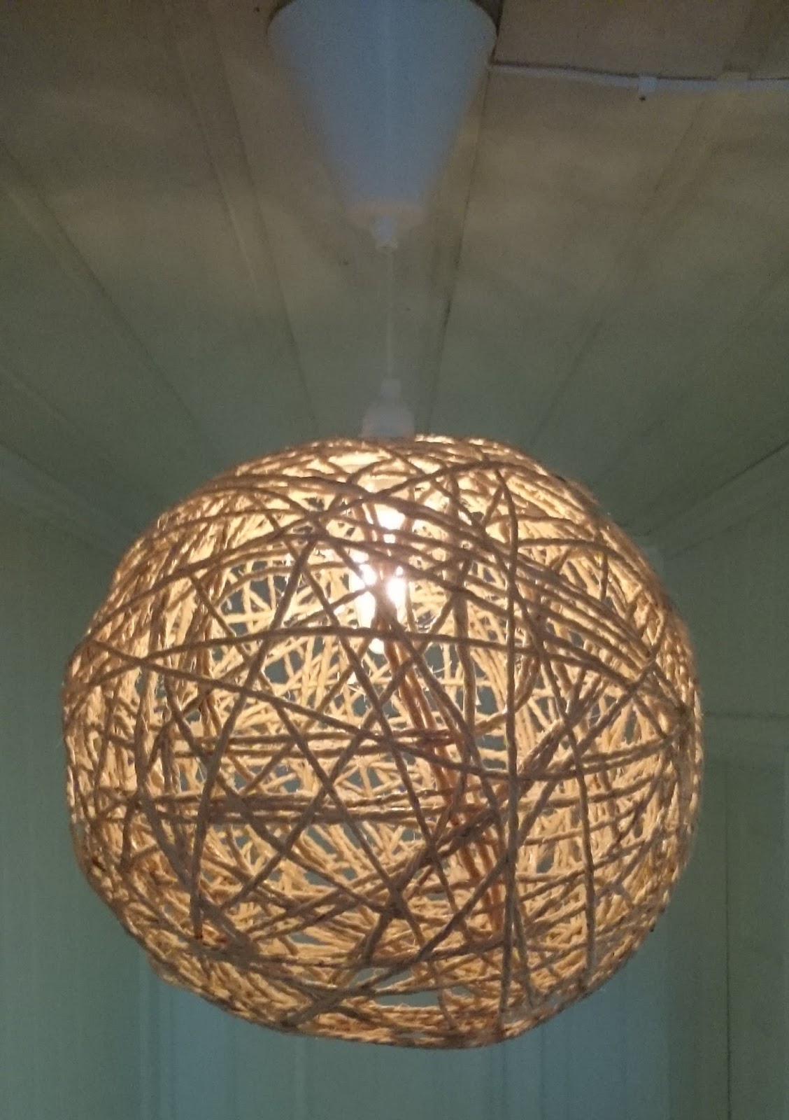 Hobbytine Sisal rope string lamp