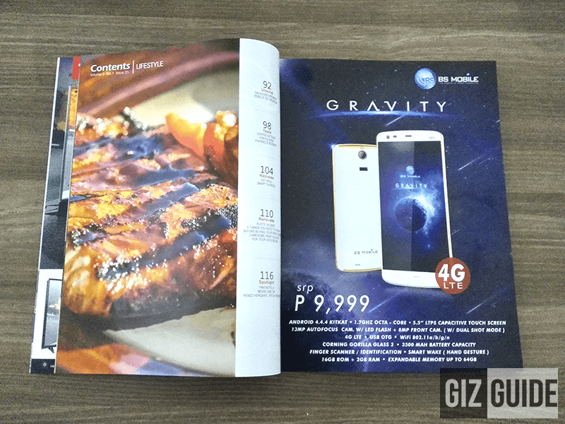 BS MOBILE GRAVITY TO ARRIVE THIS SEPTEMBER, PRICED AT 9999 PESOS!