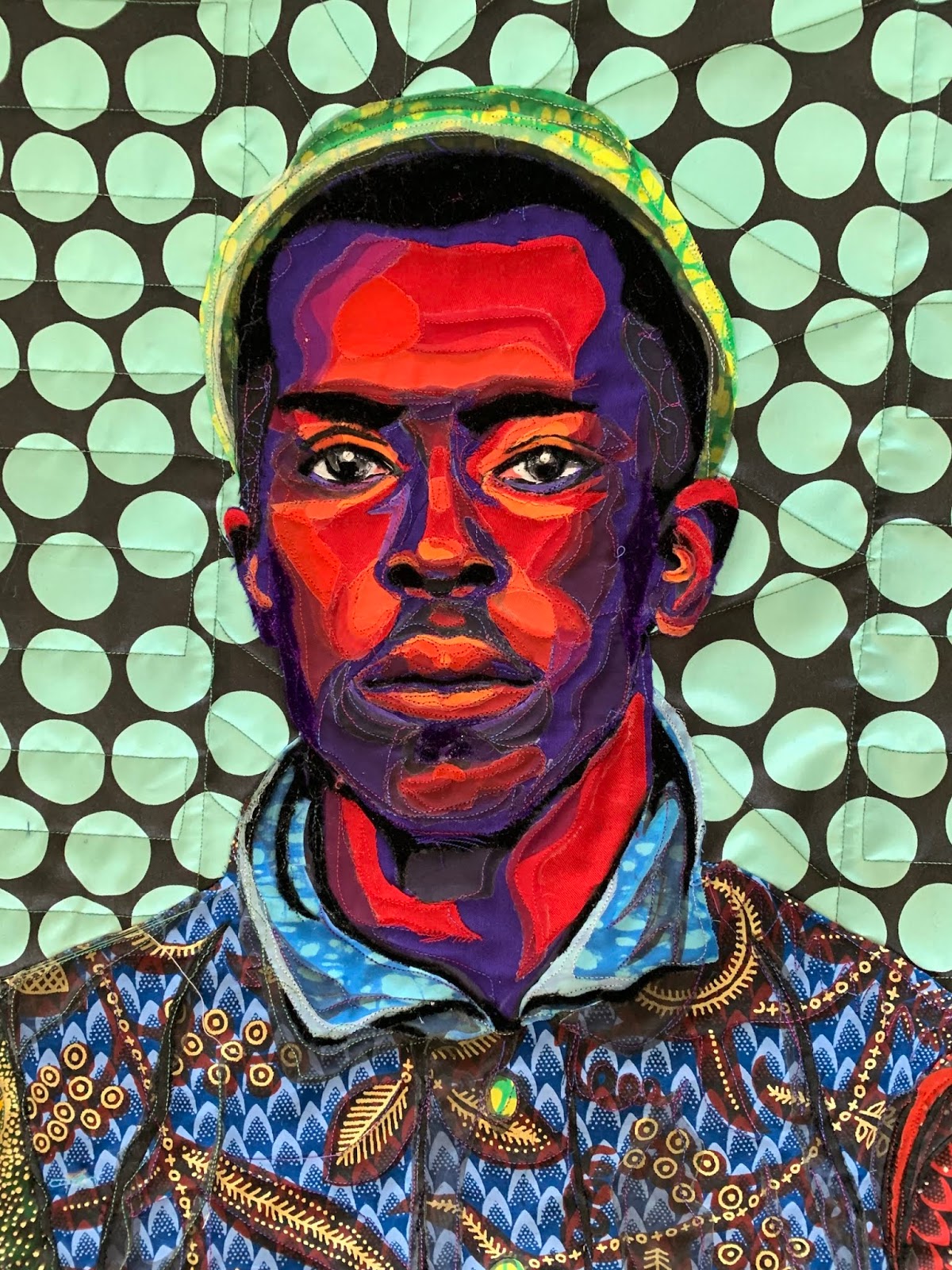 Oh, by the way...: BEAUTY: Fabric Art--Bisa Butler