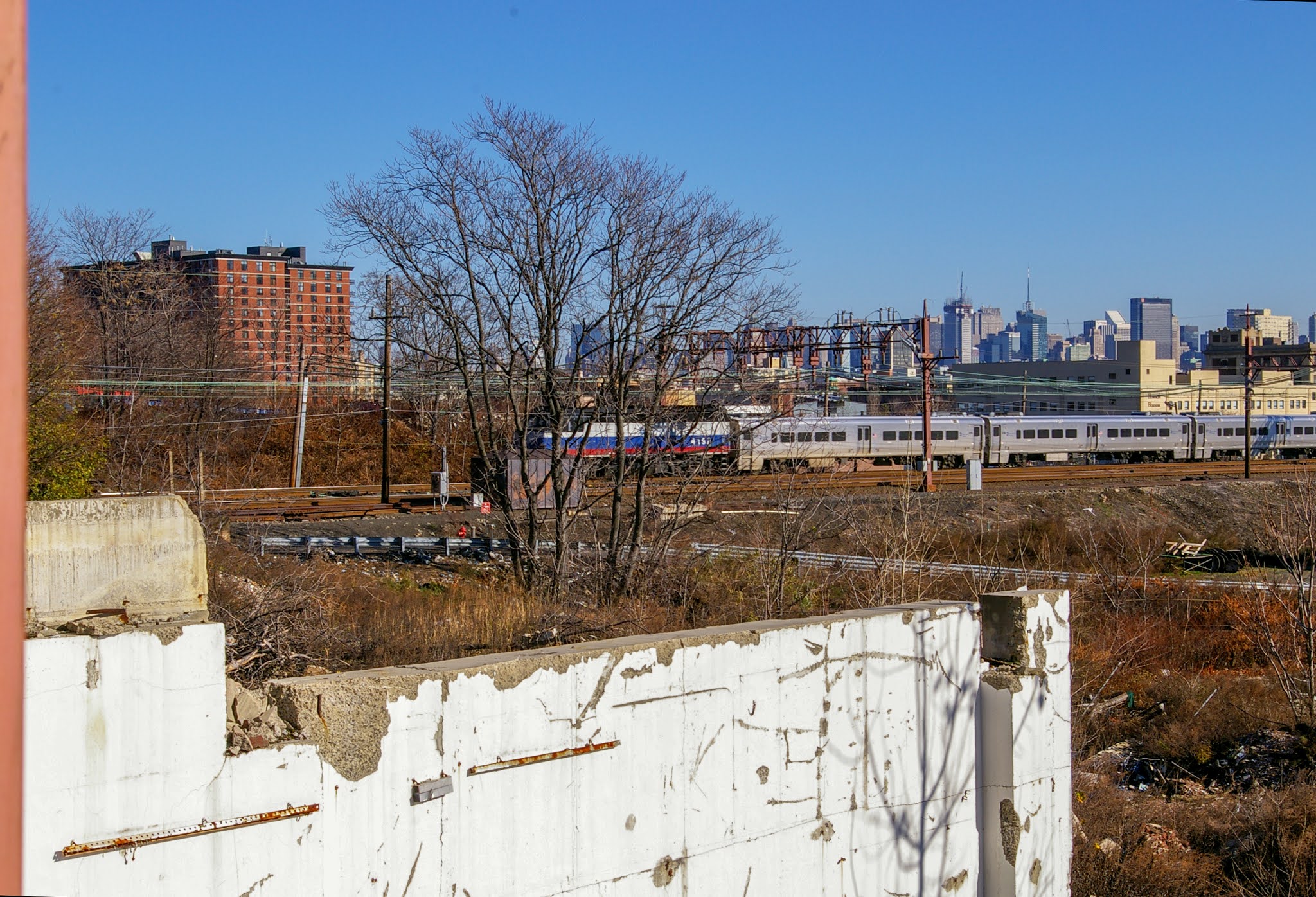 NEW SAVANNA A view of Hoboken from the remains of the old chocolate