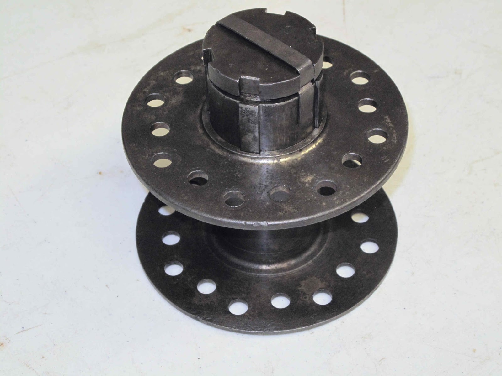 Curtiss OX5 Rebuild Old Metric Propeller Hub For Wood Propeller