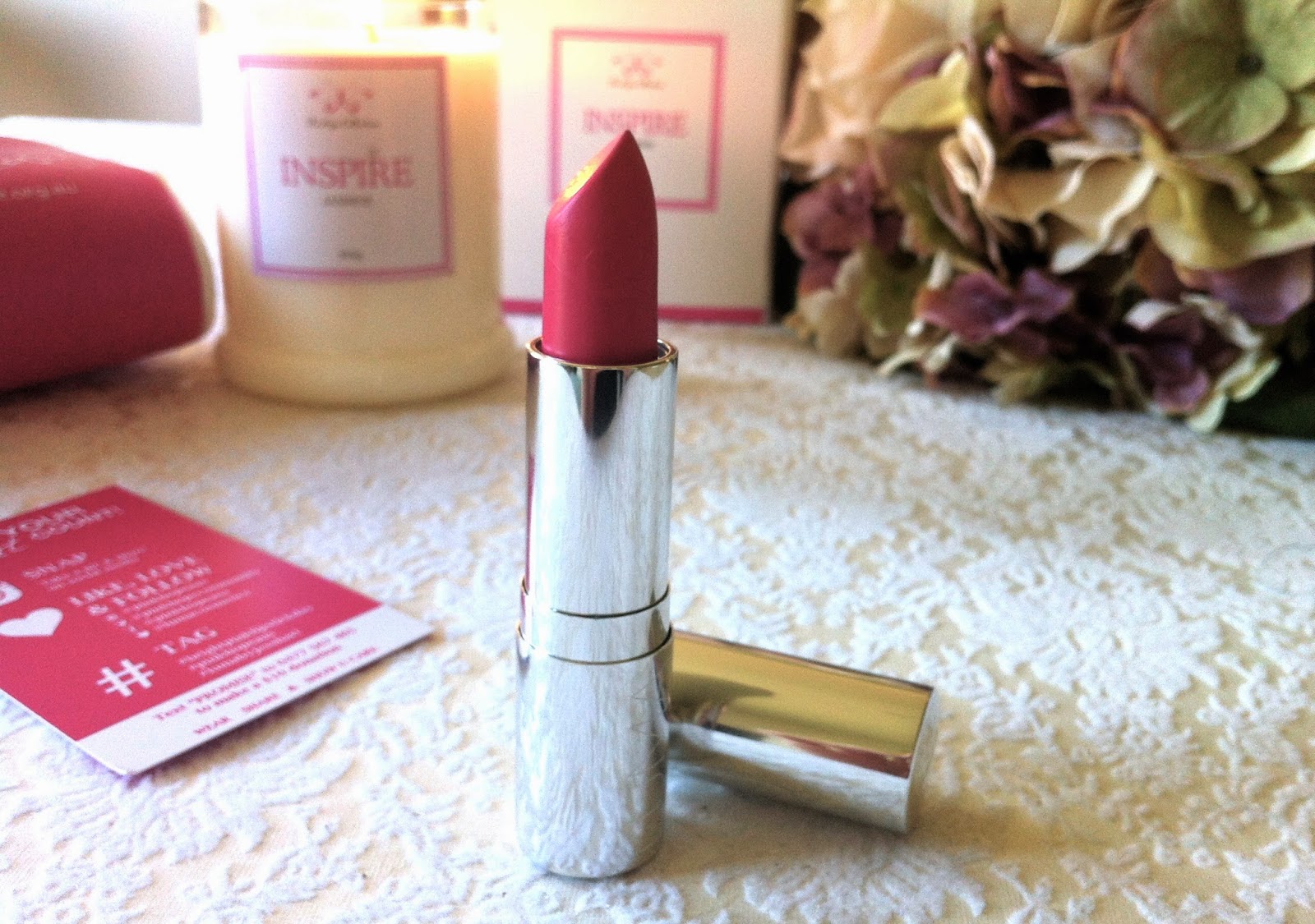 The Beauty Vine BRIGHT PINK Lipstick Day! Wear, Share, show you care!