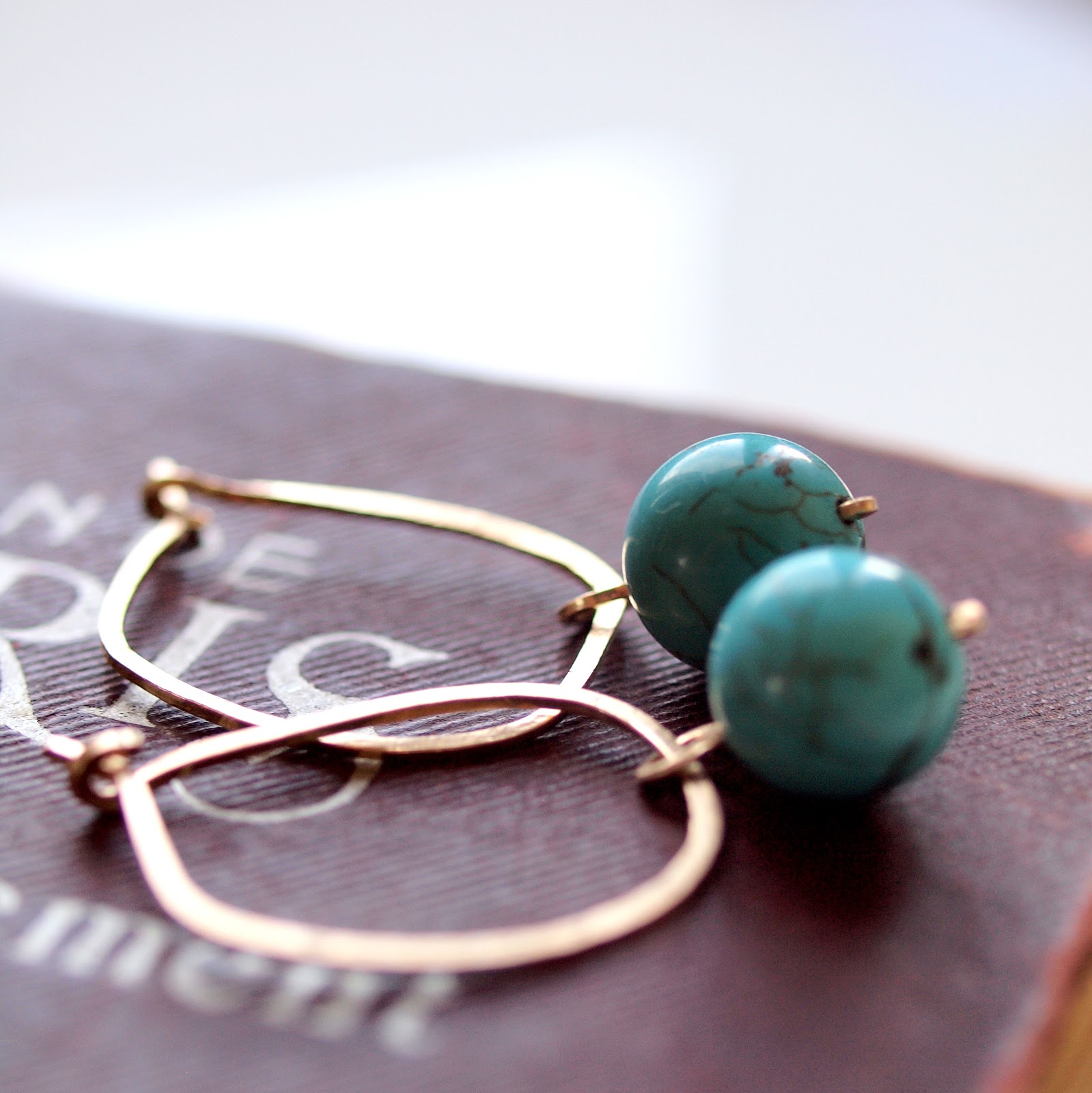 SianyKitty's Blog: Organic Shape Gold Hoop Earrings to Start the Fall ...