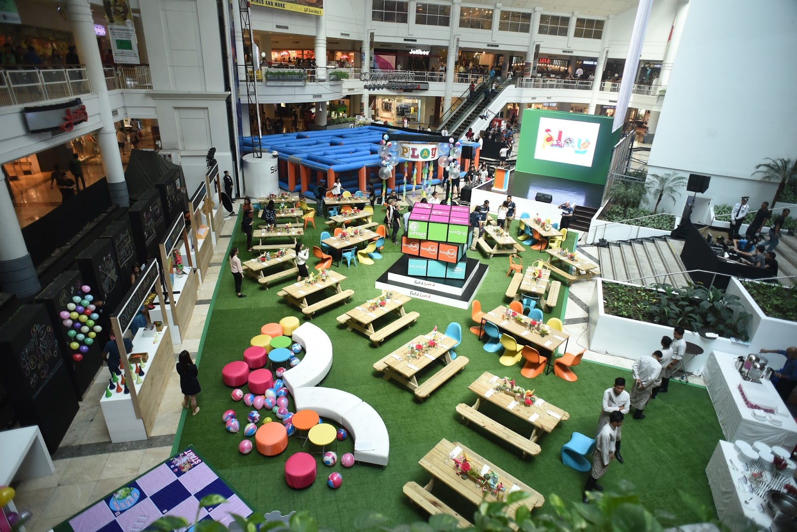 Lemon GreenTea Its PLAY time at Ayala Malls