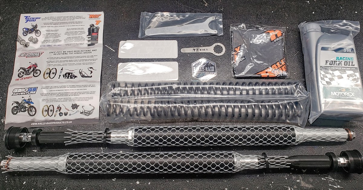 Tenere 700 Rally Raid T7 Adventure 35mm Open Cartridge Fork Kit (5.6