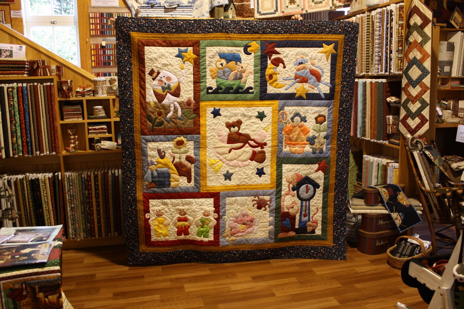 Quilting Nests Nursery Rhyme Quilt