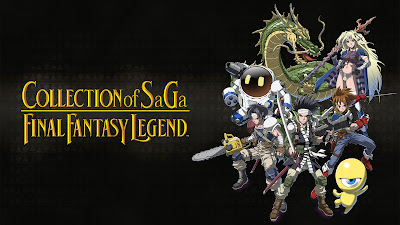 Collection Of Saga Final Fantasy Legend Game Logo