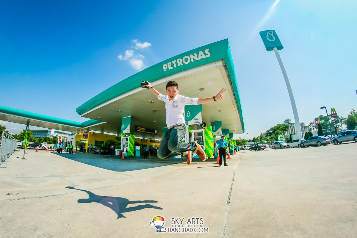 #TCJump at Petronas TPM in conjunction with their new PRIMAX 95 fuel launch 
