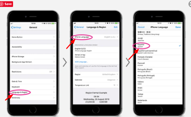 how to change app store country and the region on iphone or ipad not