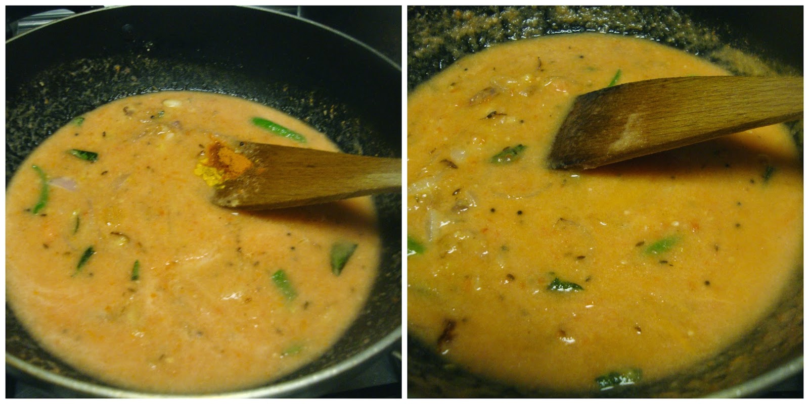 Poornima's Cook Book Tomato gravy (without coconut) / Side dish For