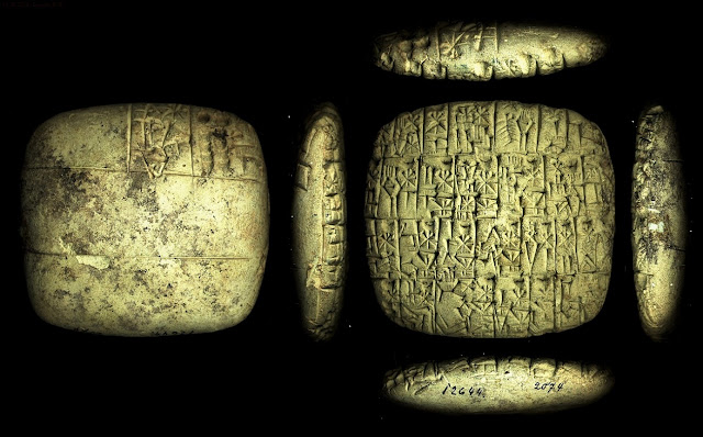 Урук 2600-2500г. до н.э., клинопись