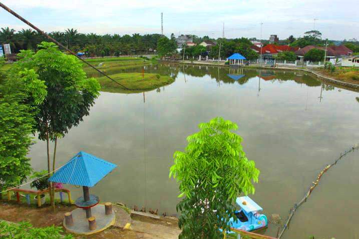 Danau Kelapa Gading Taman Wisata Air di Kota Kisaran