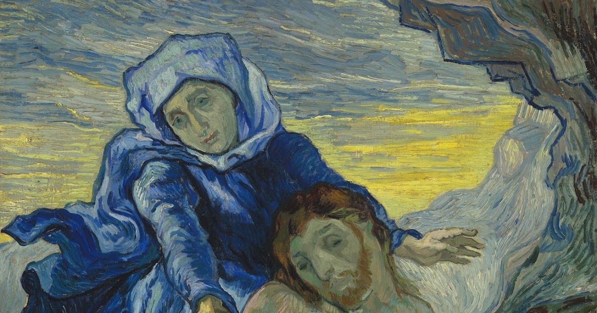 Vincent van Gogh Pietà (after Delacroix), 1889 The Masterpieces of Art