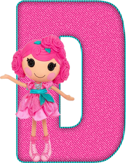 Alfabeto Rosa con Lalaloopsy.