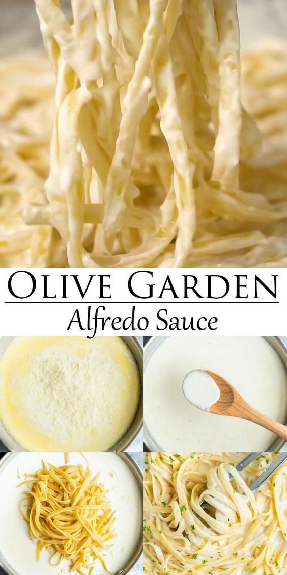 Olive Garden Alfredo Sauce Recipe Notes